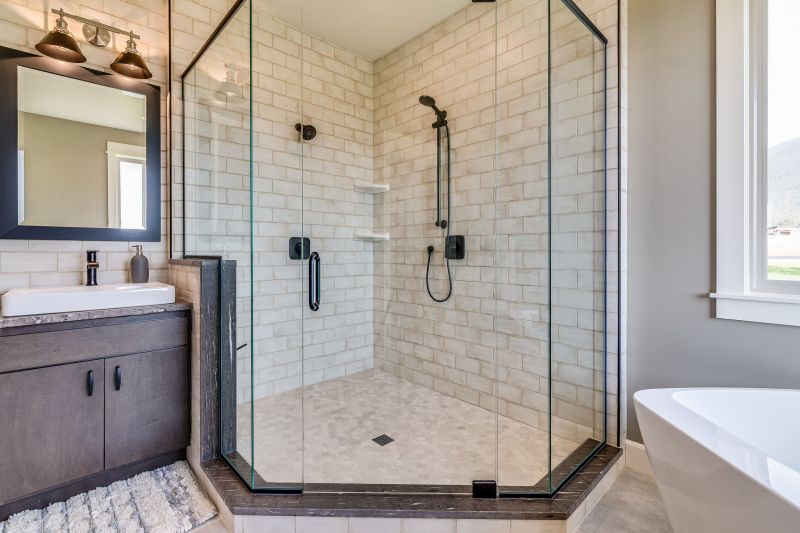 Contemporary Glass Shower Enclosures